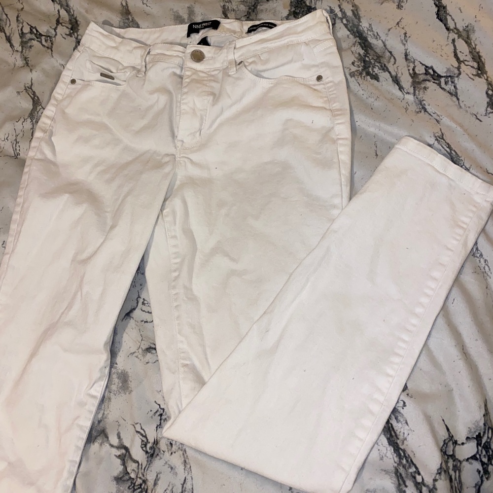 Nine West cigarette skinny jeans